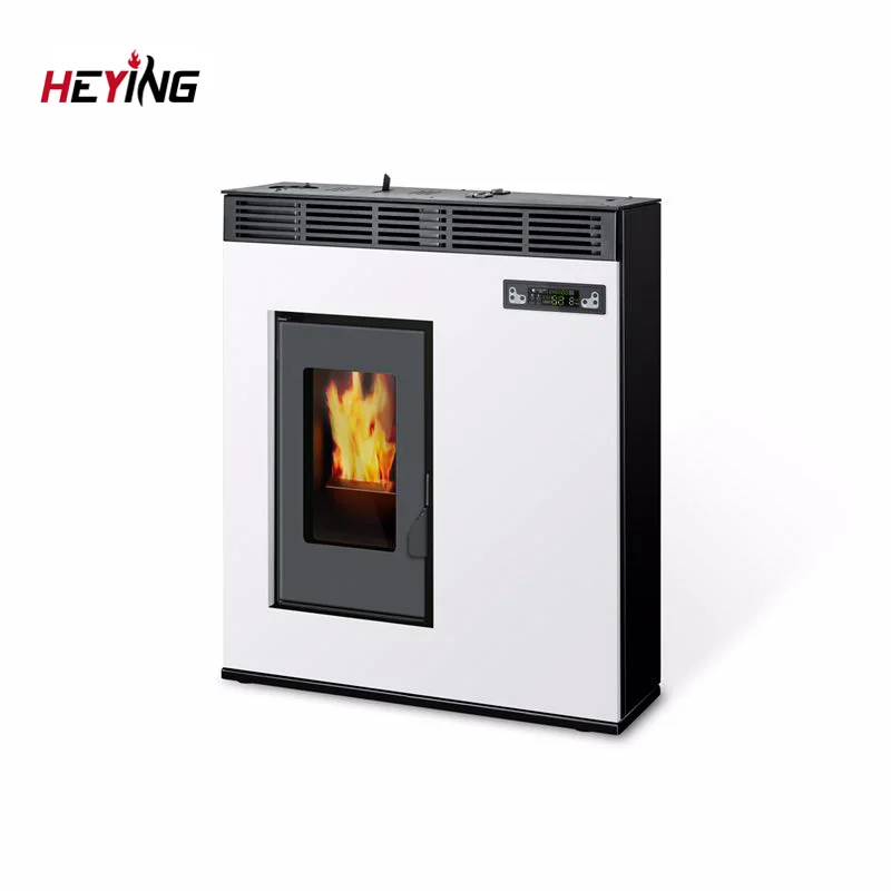 estufas a pellet room heater Wifi control portable automatic feeding portable wood pellet stove