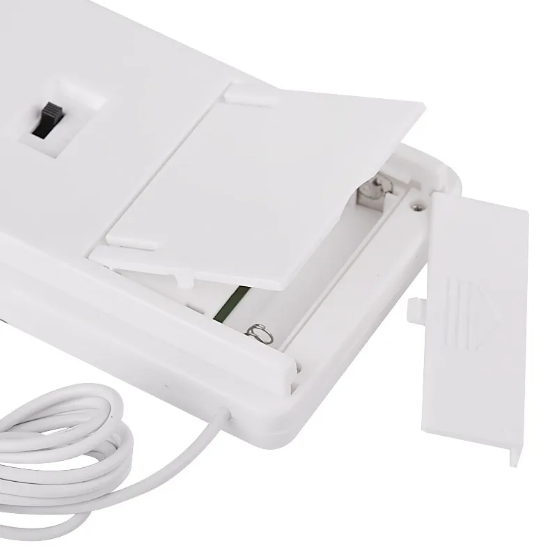 LCD Max-Min Thermometer Hygrometer Digital Indoor Thermo Humidity Out Temperature Meter Probe Sensor Cable Weather Station