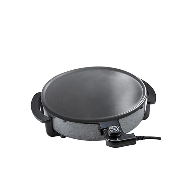 230v Easily Cleaned Non-stick Electric Crepe Pancake Maker With Thermoplastic Handles