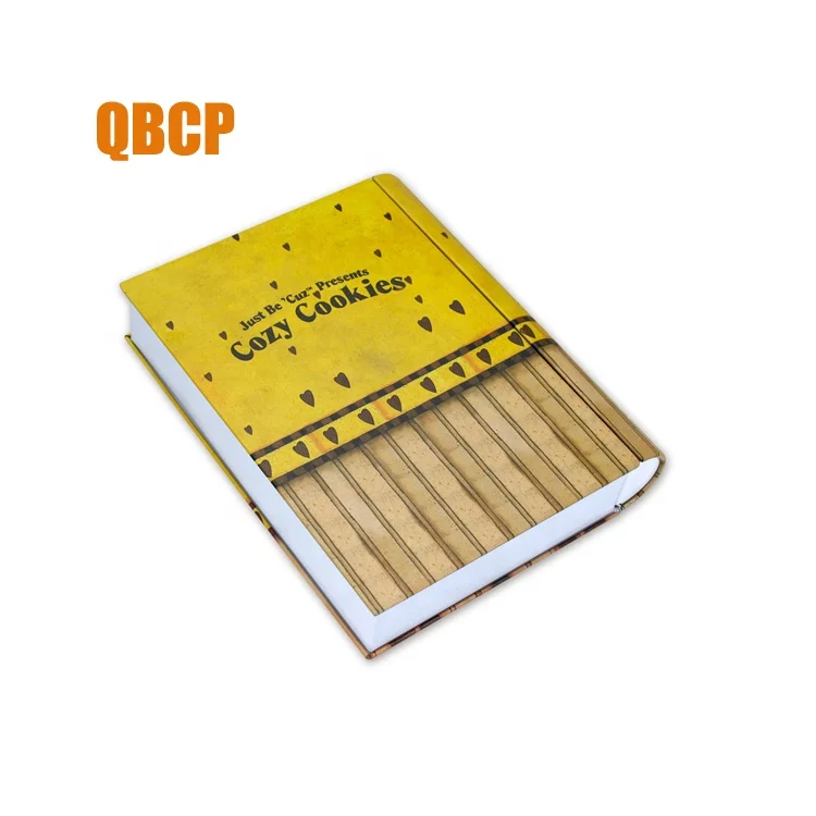 
Customized book shaped gift metal tin box 