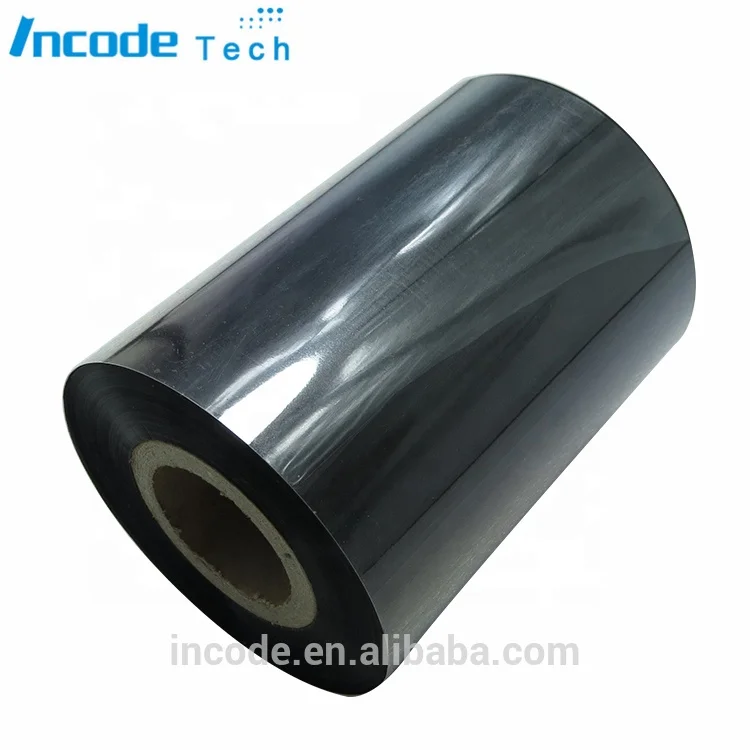 High quality 100*300 barcode label printer thermal transfer wax ribbon