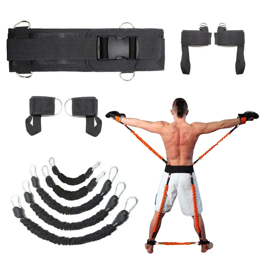 
High Quality Popular Body Building Gym Fitness Exercise Boxing Resistance Sport Equipment Training Set 