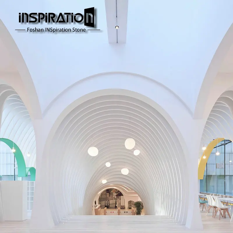 Pre-Casting Gypsum/Grg False Ceiling For Architectural Solutions for Overhead Spaces