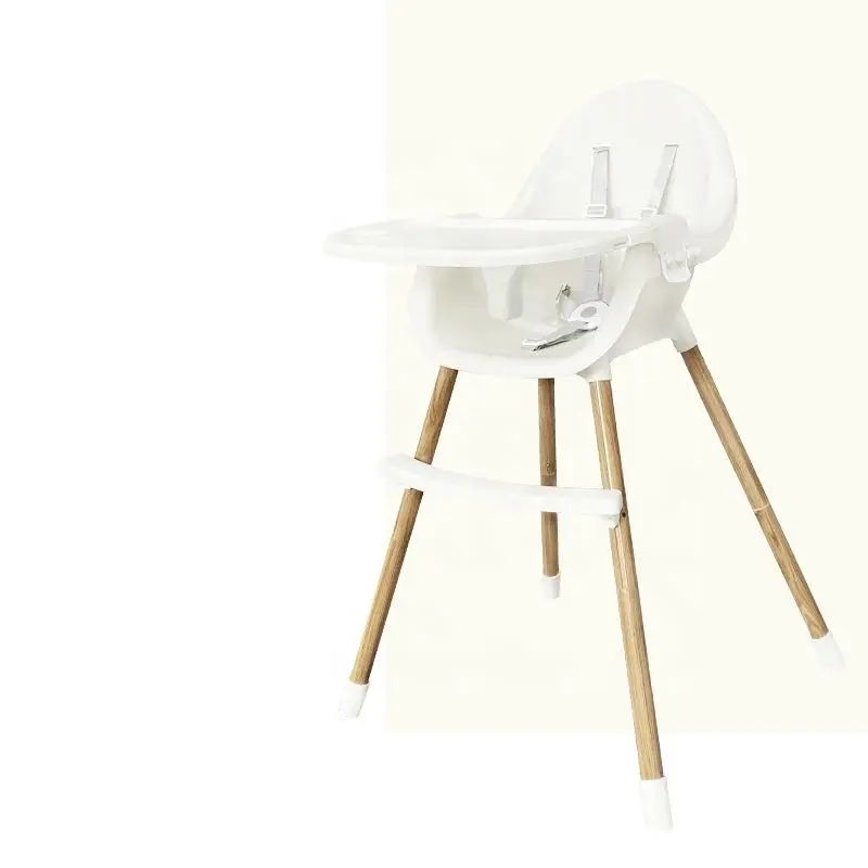 Baby Furniture  High Chair Adjustable Baby Chair feeding wooden booster for babe eating feeding seat