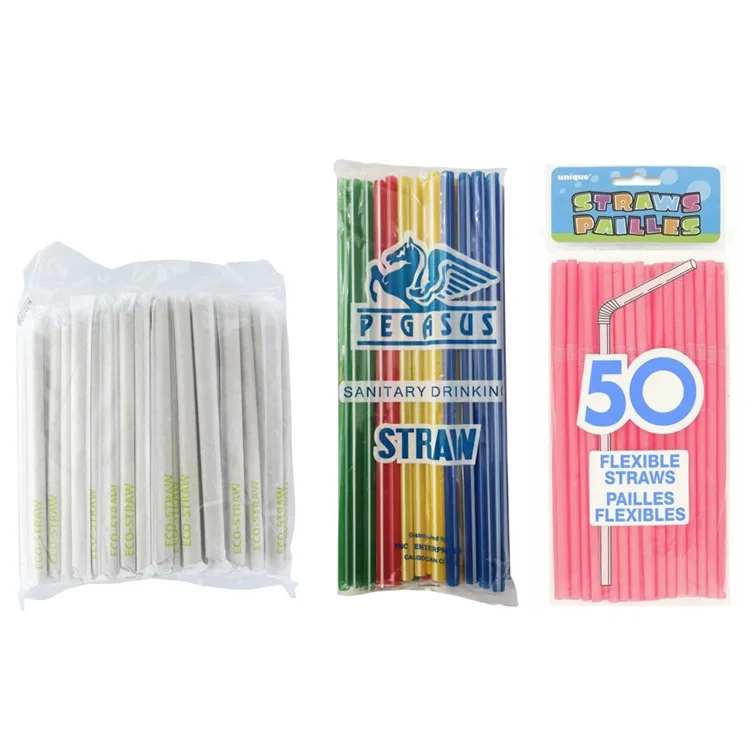 Individual automatic multi drinking straw flow pack packing machine paper straw multi pillow packing machine