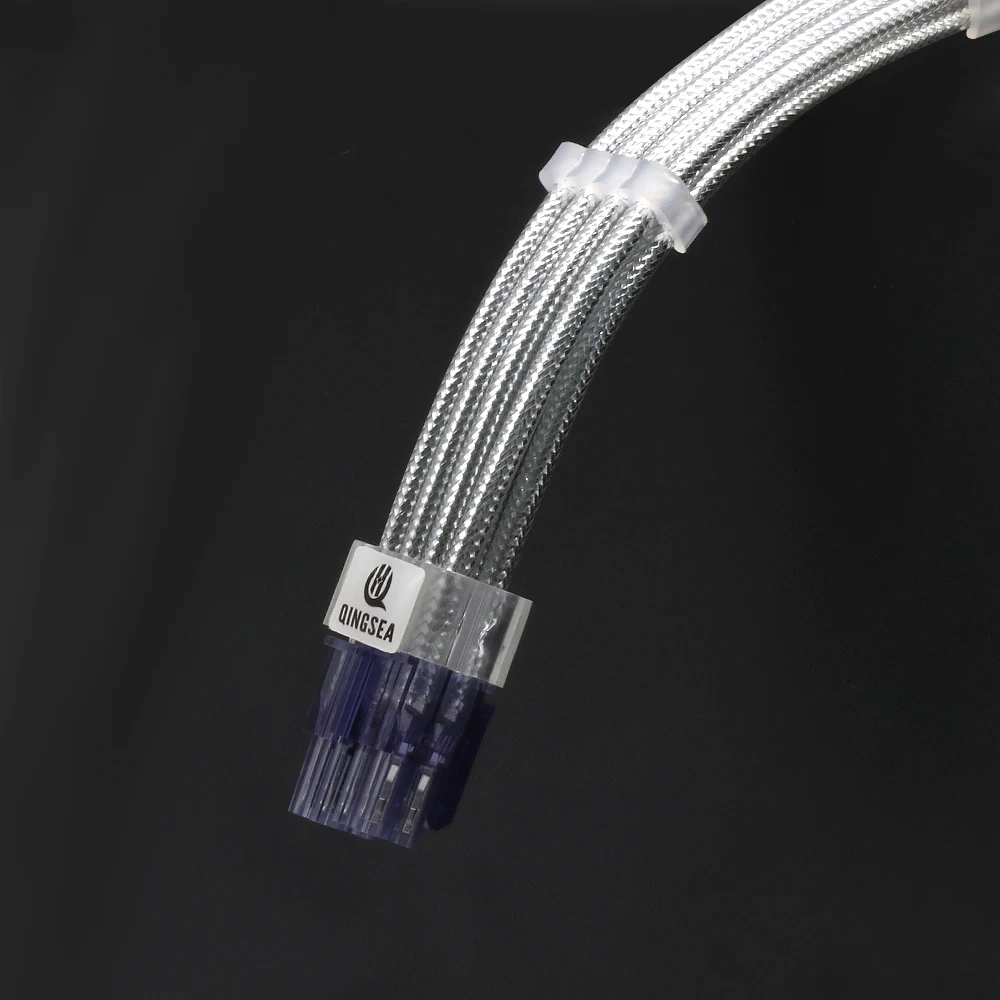 Sleeved Cables PSU Extension Kit 18AWG/16AWG 30cm ATX 24pin,CPU4+4p,PCI-E 6+2p For ATX Power Supply Cable