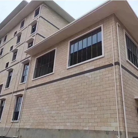 
Wide Striped Stone Fired Processing and Clay Material facing brick 