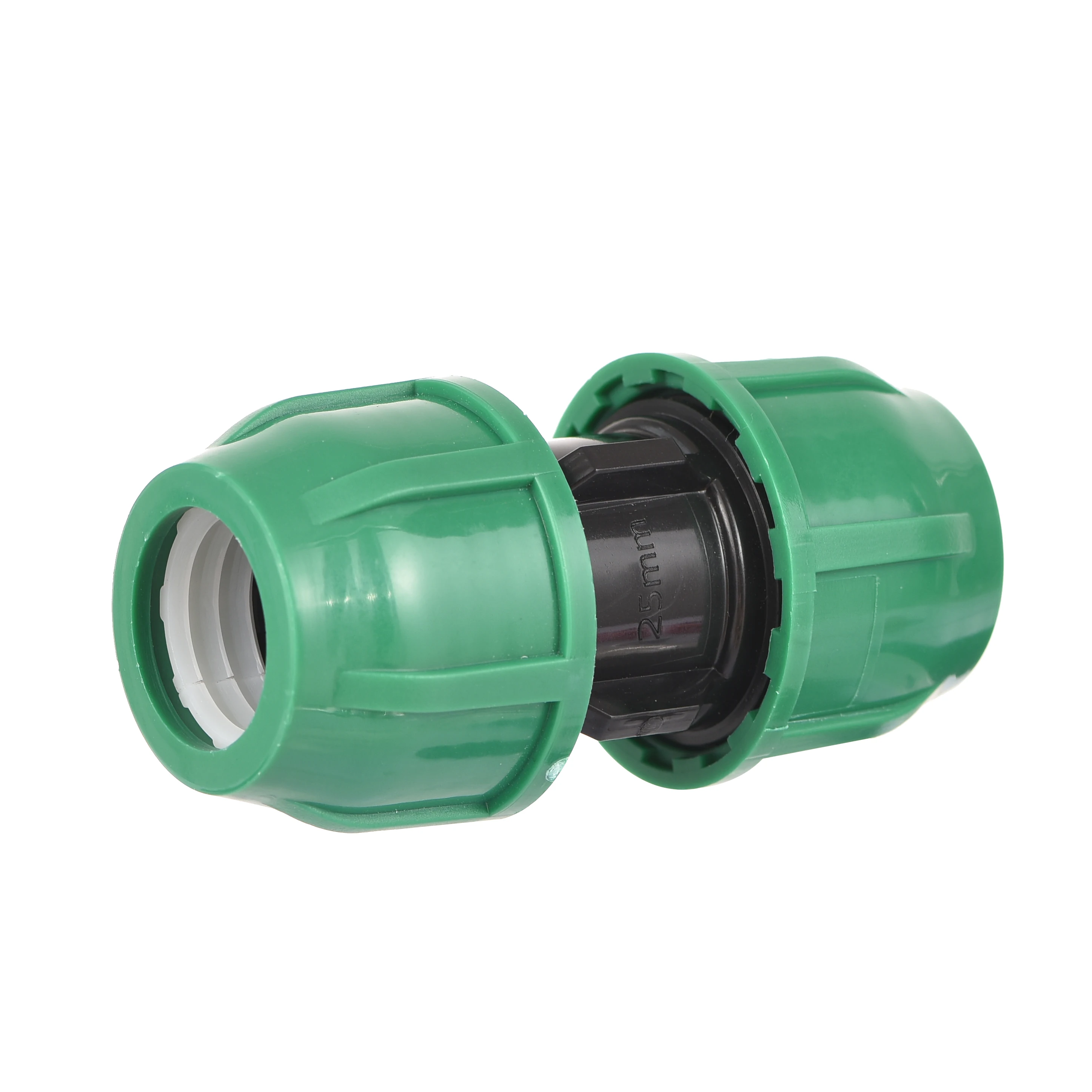 China Quality Supplier PP Pipe fittings PN10 16 PP Compression Fitting quick connector HDPE Pipe Male threaded Tee