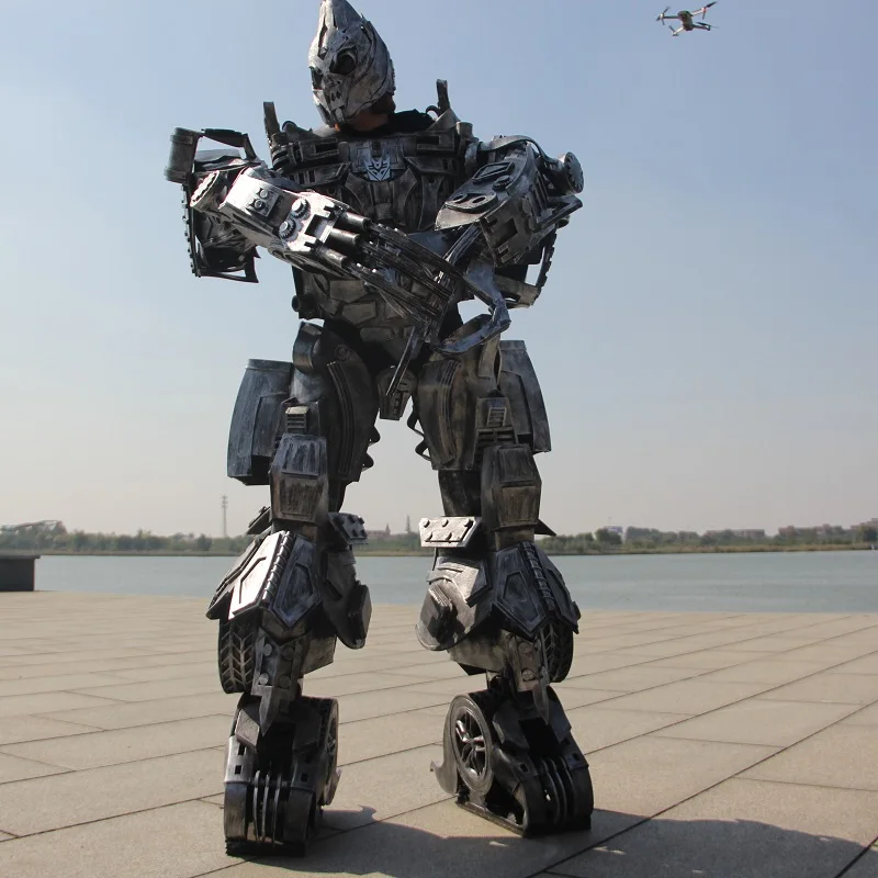 Realistic Big Size Movie Character React Robot Costume For Kids Party Event