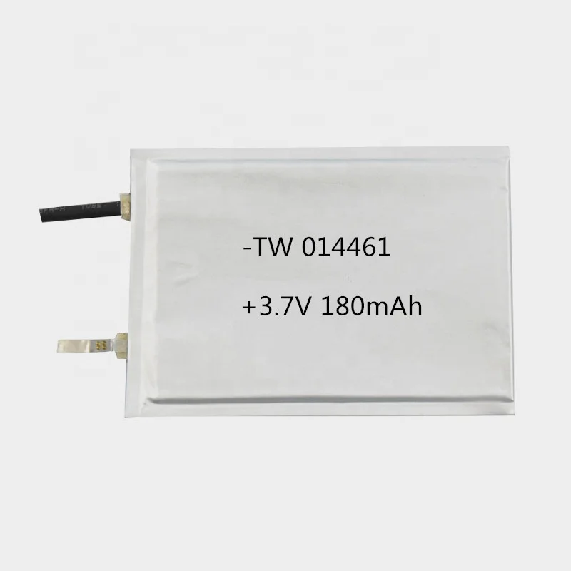 014461 180mah 3,7 v противопожарные ультра тонкие литий-полимерные ионные батареи Аккумулятор для смарт-часов Гольф Корзину