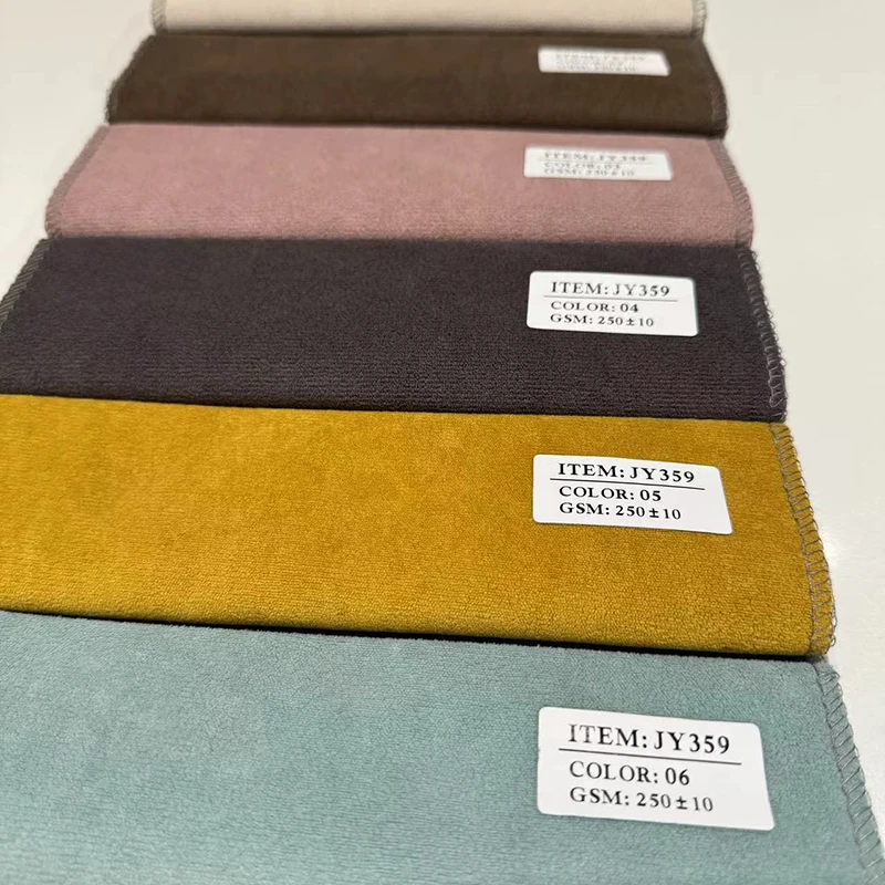 High-Quality 100%Polyeste Upholstery Fabric Velvet Fabrics Thick Velvet Fabric