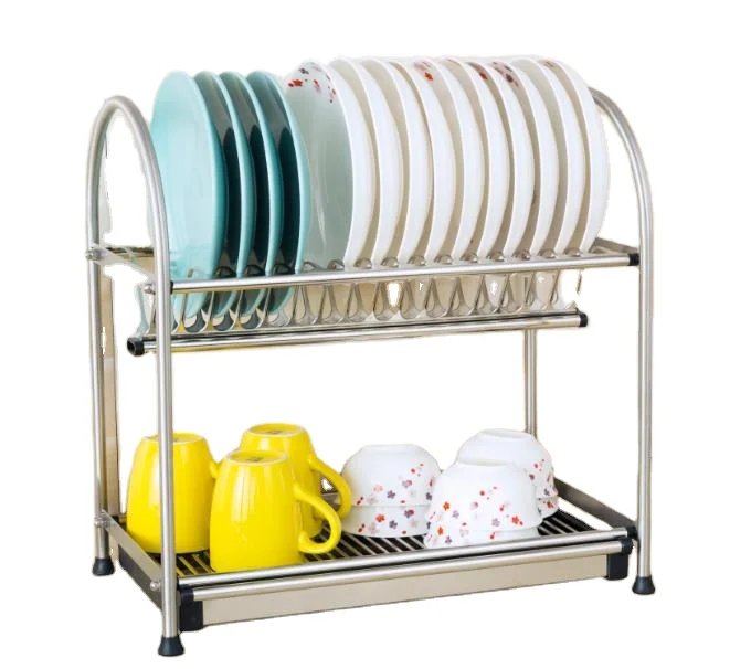 ChuZhiLe Hot Sale Morden 2 layer Dish Rack D-1355