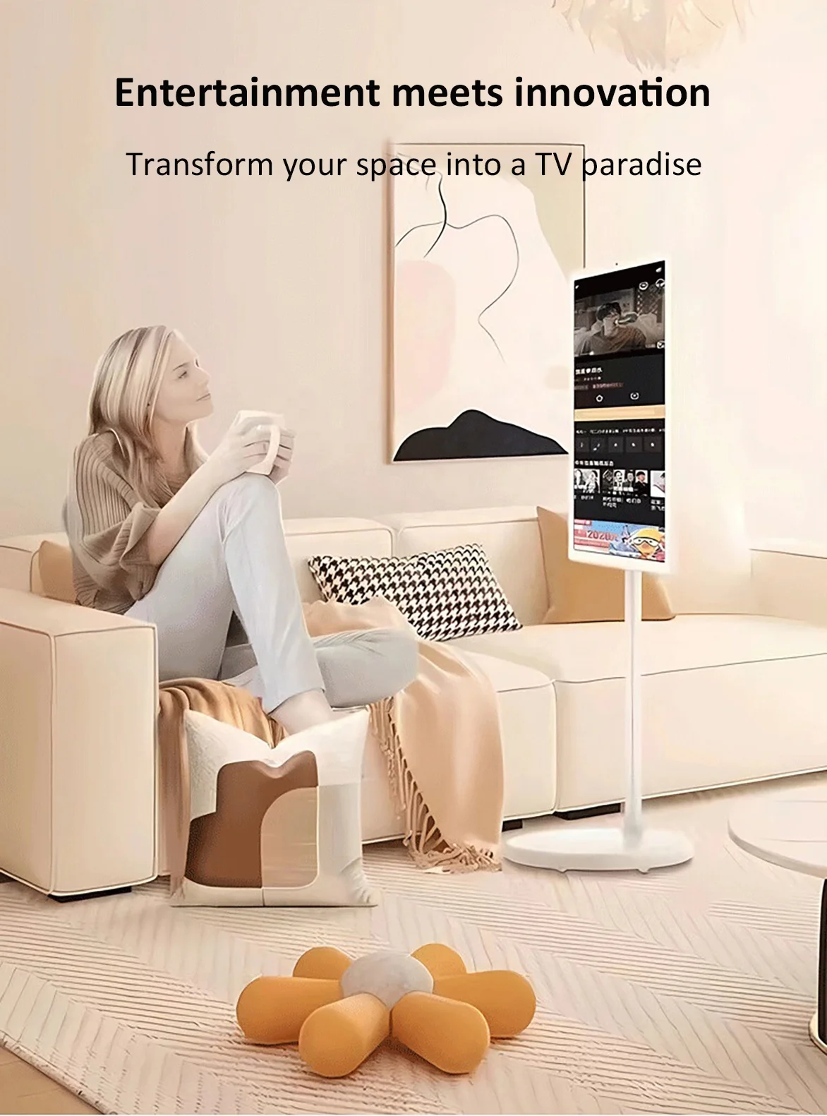 21.5 Inch Incell Screen Display LCD Touch Screen for Interactive Boards Android 12 with Live Streaming