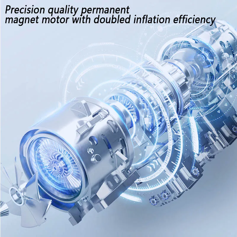 New Electric Wireless Digital Air Pump For Car Tires Portable Car Tire Inflator Car Air Compressor 12V Tyre Pump Bicycle Bike