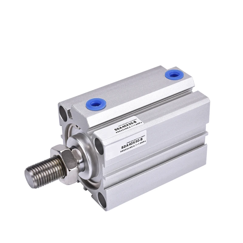 SDA Air Cylinder Double Acting Pneumatic Cylinder SDA12-5 SDA16-10 SDA20-15 Compact Cylinder Single Piston Pneumatic