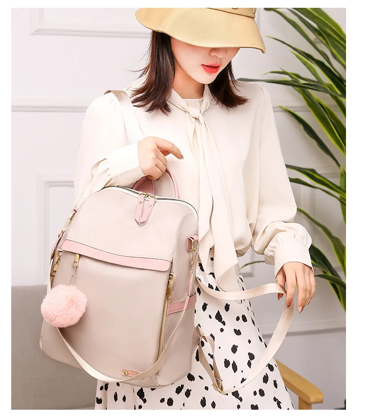 Wholesale Cute Design Laptop Bag Lady Multifunction Backpack Sling Bag With Anti-theft Backpack