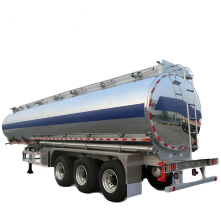 38cbm 42cbm 43cbm aluminum fuel tank trailer for sale in Zimbabwe