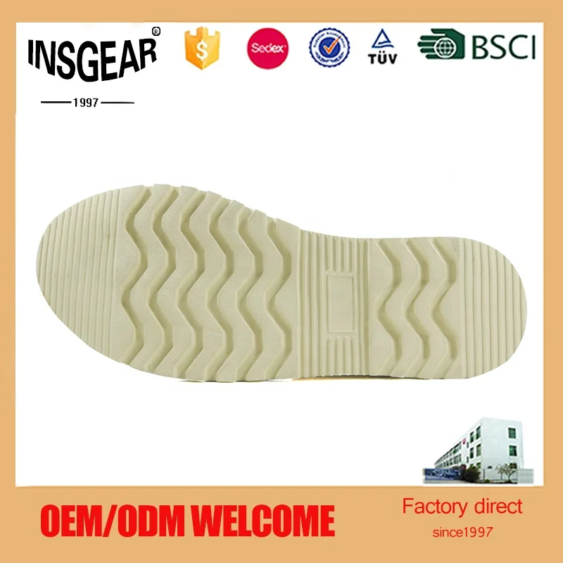 Insgear Hard-wearing  Rubber Casual Ankle Boots Working Shoes For Men