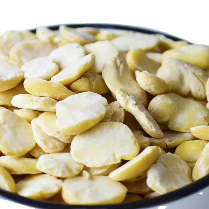 High quality  split broad bean peeled fava bean for sale