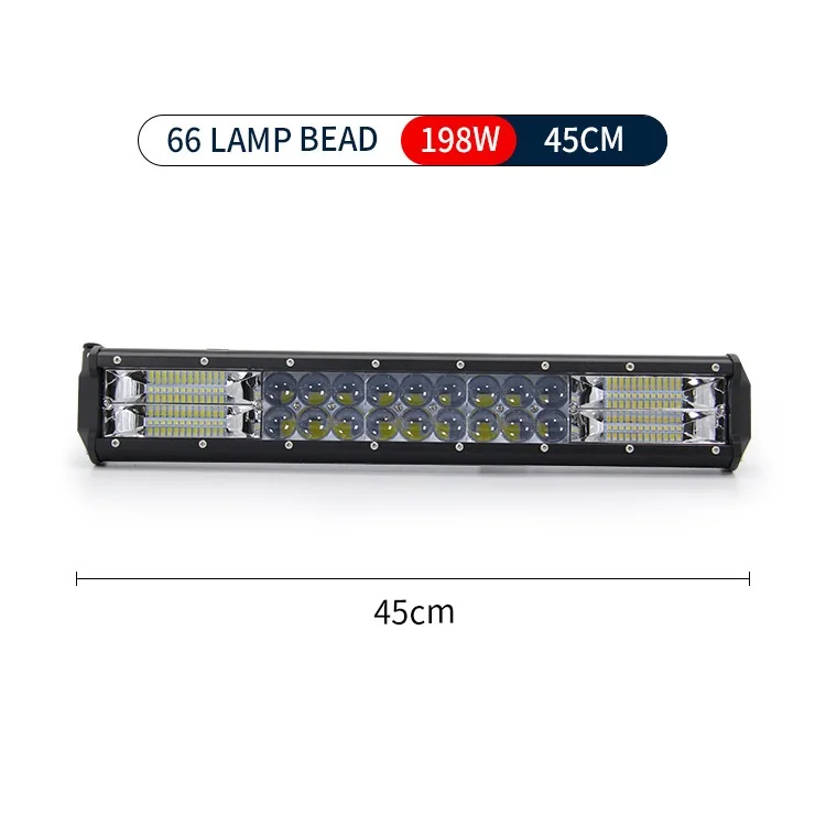 52 inch led light bar 4*4 spot flood combo led work light bar