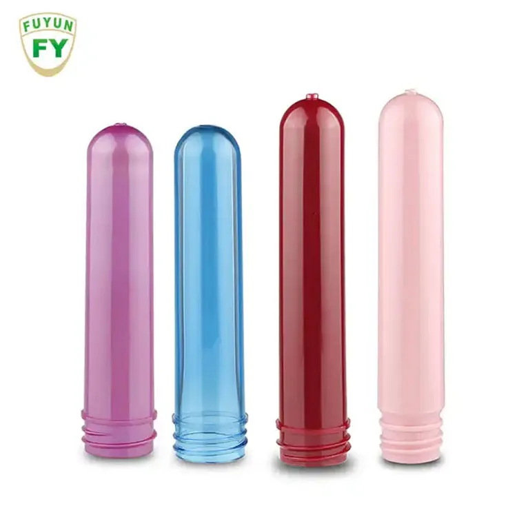Fuyun Hot selling size standard 29g 35g 39g 44g 50g PET preform hand sanitizer juice water bottle