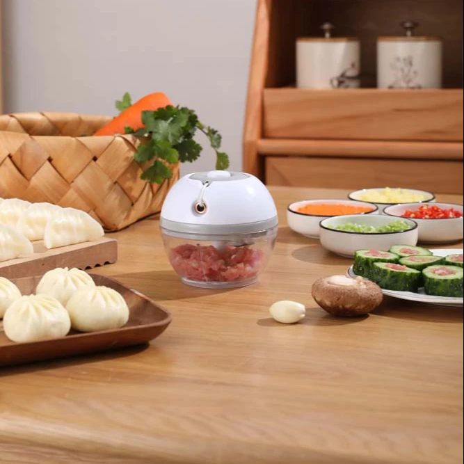 Fruit vegetable tools manual pepper pullcord chopper mini food cutter garlic chopper vegetable pull onion chopper