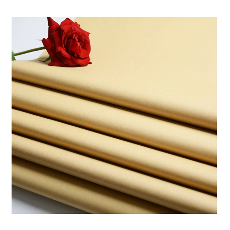 Custom Wholesale Natural Color Florist Kraft Paper Flower Wrapping Paper