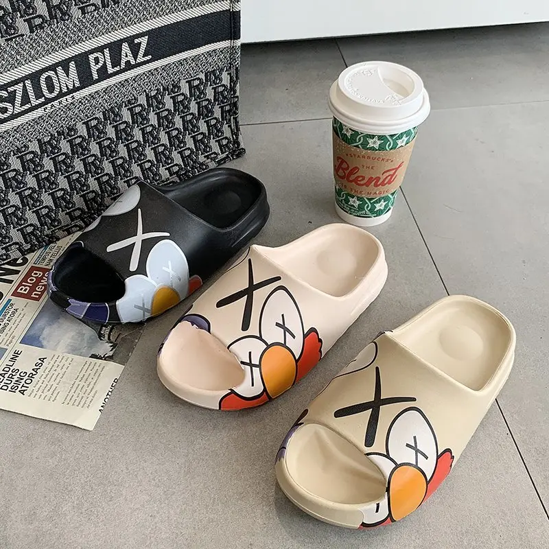 Женские сандалии шлепанцы унисекс дизайнерские Yeezy для взрослых