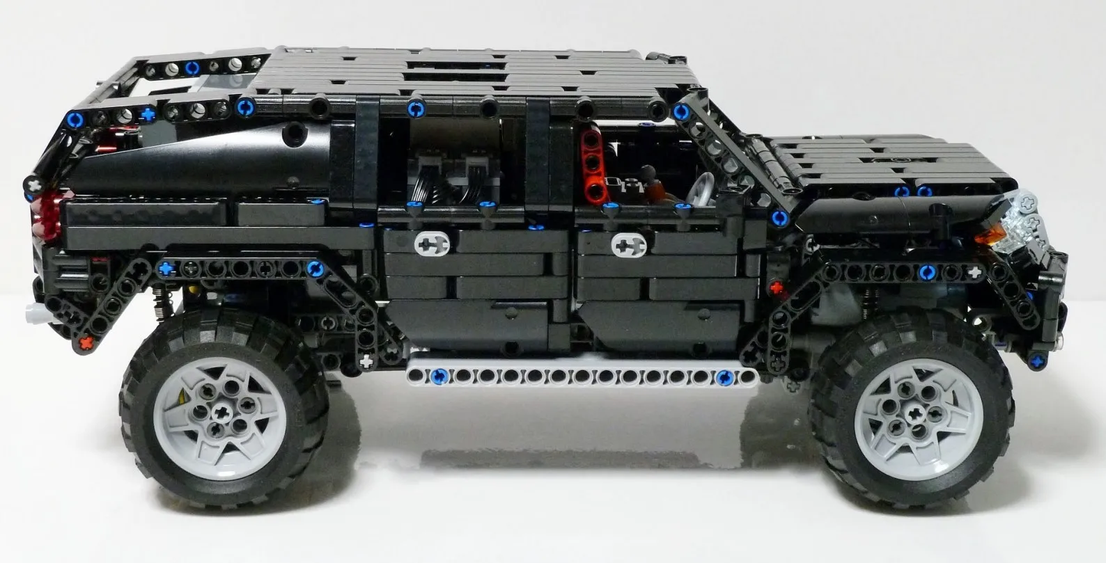 Liangjun-MOC MOC-1813 технология наземный крейсер запчасти для внедорожников Комплект деталей сборки дистанционное управление строительный блок автомобиль