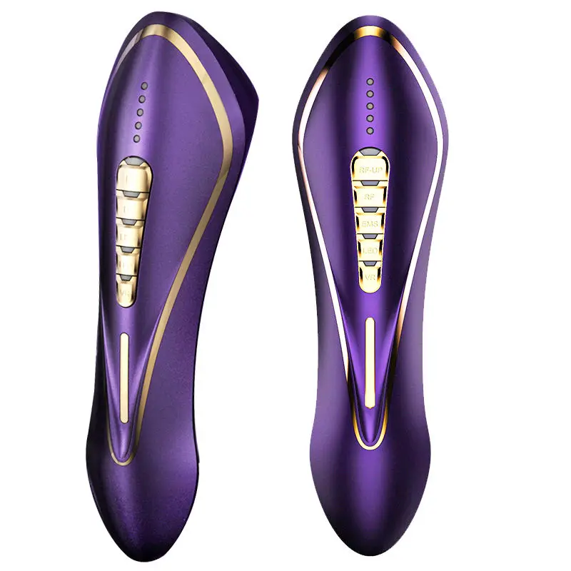 New product 3 colors face skin lifting EMS LED rf radio frequency skin tightening beauty device