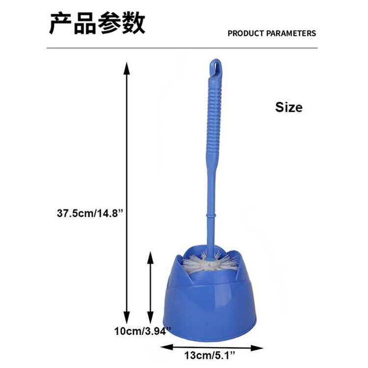 HQ1877 Qatar market bathroom sanitary ware lotus shaped toilet brush set