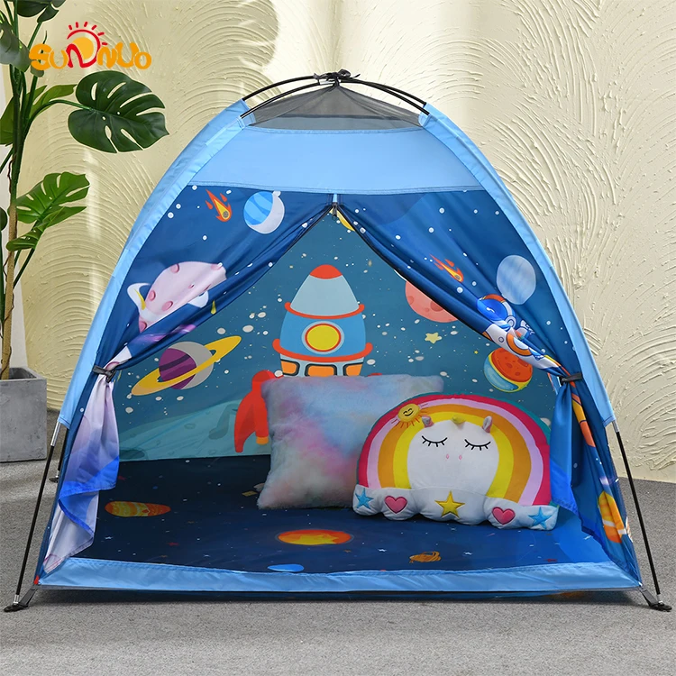 SUNNUO Kids Play Tent Imaginative Play Popup Tent Space World Tent for Kids Indoor / Outdoor