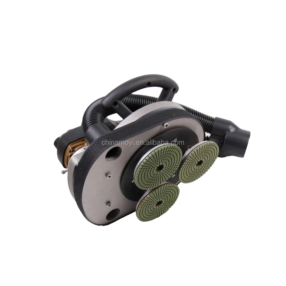 3 Head Stone Polishing Machine,Handheld Marble Polisher