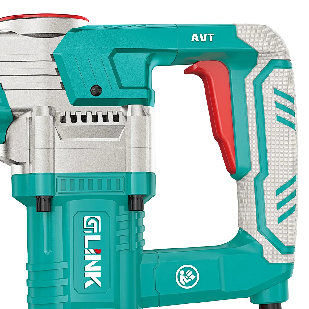 37mm 220v Electric Jack Hammer Heavy Duty 1500W Demolition Breaker  Electric Demolition Hammer For Break Rocks