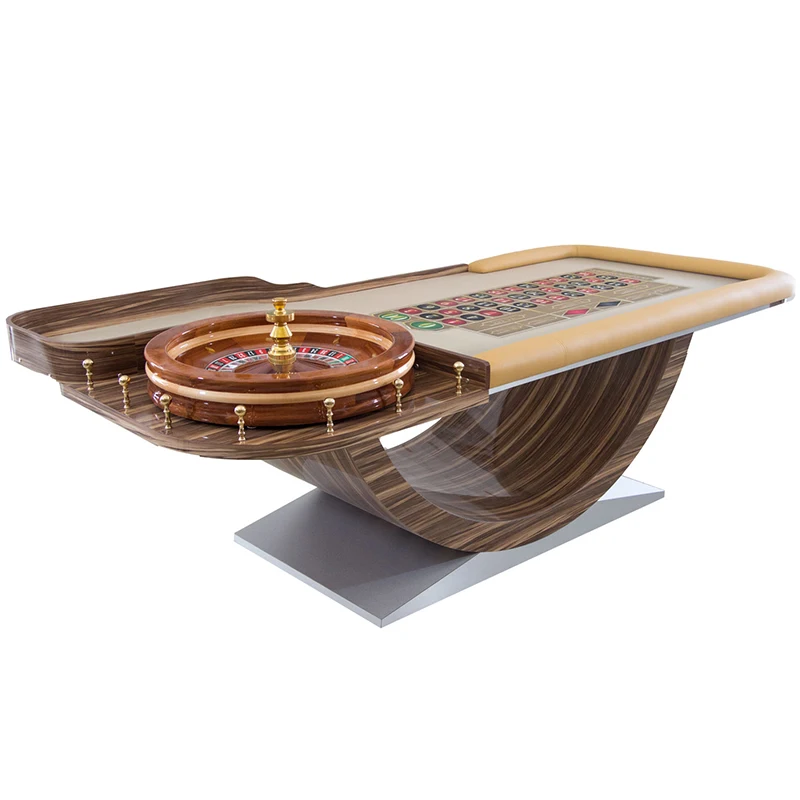 Roulette Table Luxury Gambling Poker Tables Casino Game Professional Table Custom