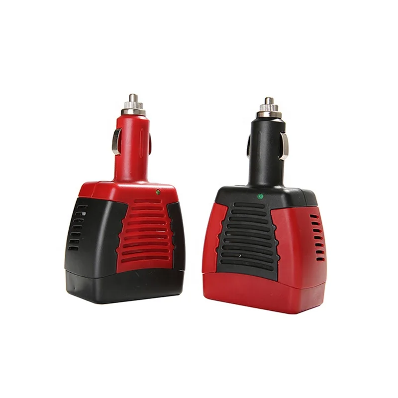 150W 12V DC to 220V AC Cigarette Lighter Power Supply Car Power Inverter Adapter with 0.5A USB Charger Port Audio Transformer