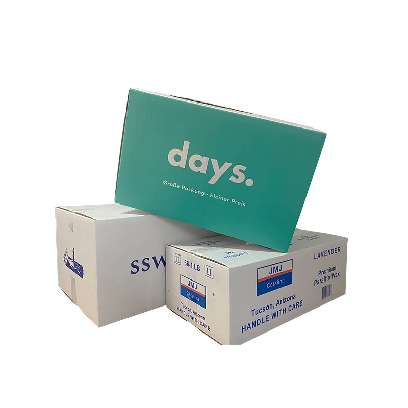 Single wall double wall  cardboard packaging mailer moving box corrugated shipping carton