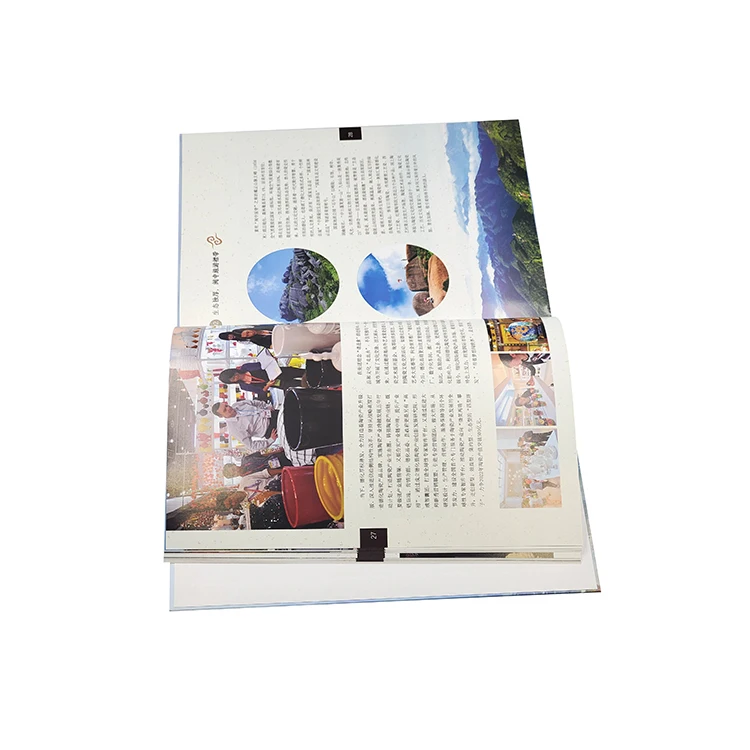 high quality Well-designed full-color custom cheap magazine book printing