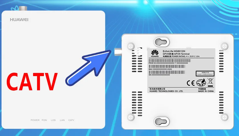 Мини-маршрутизатор GPON ONU ONT CATV модем HG8012H 1GE Lan интернет оптический узел APC FTTH совместимый с ZTE