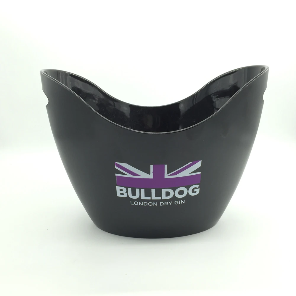 PS oval ice bucket Plastic Cheap bucket
