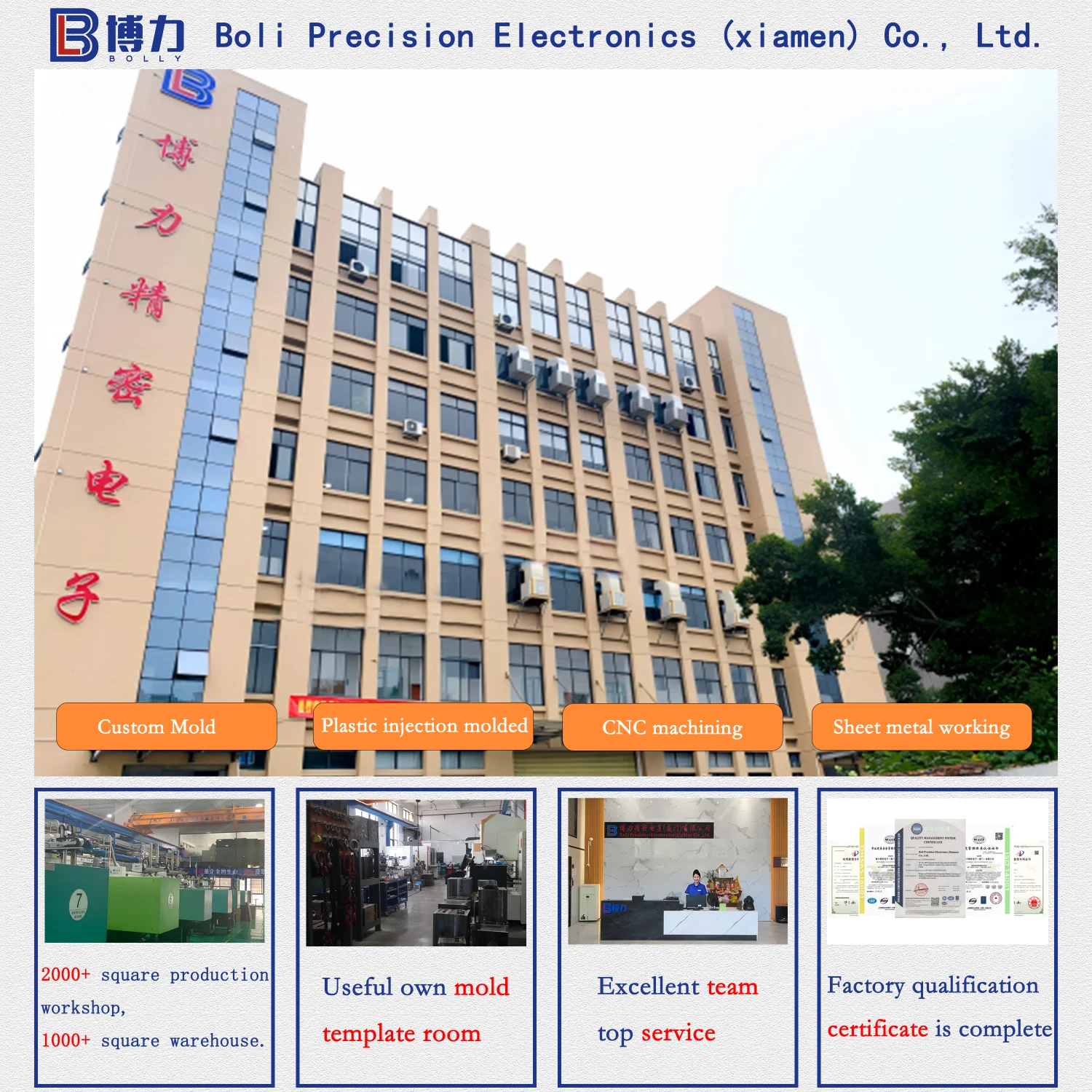 Custom ABS Plastic Parts Injection Molding Service Making Cheap Mould