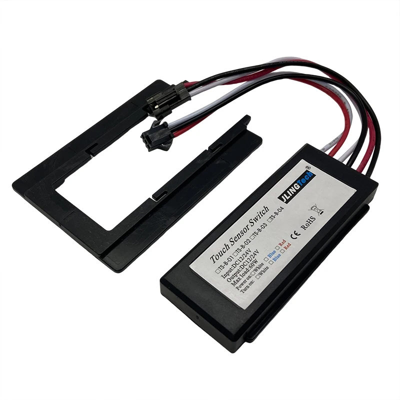 Переключатель сенсорного датчика для ванной комнаты с двойным сенсорным датчиком запотеванием и затемнением зеркала 12-24 В