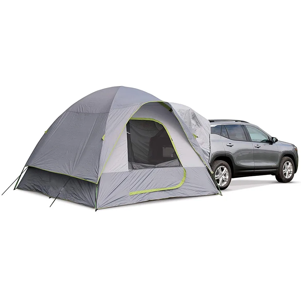 HOTO Waterproof Foldable Camping Outdoor Rear Extension Suv Trunk Tailgate Shade Awning Car Rear Tent Trailer Pickup Truck Tent