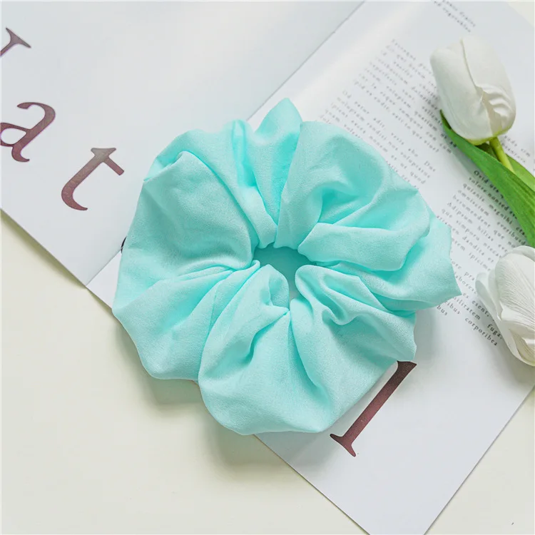 Lady women oversized designer luxury xl neon scrunchies giant extra oversized colourful neon hair scrunchie