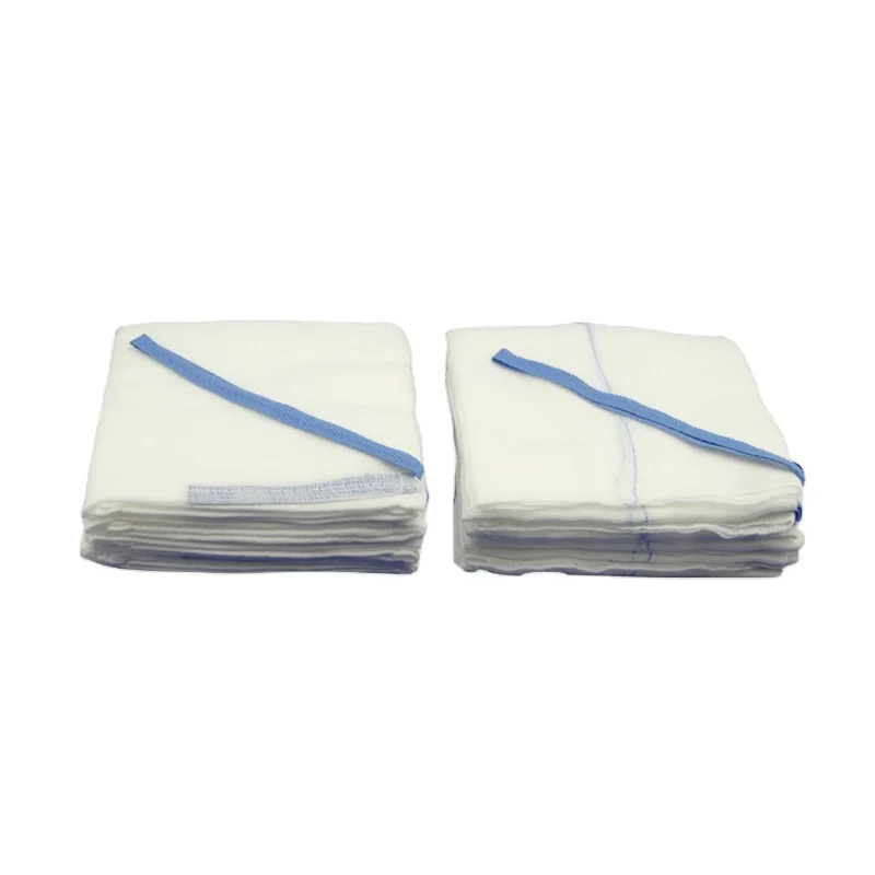 Top quality customized non-sterile lap sponges for hospital use