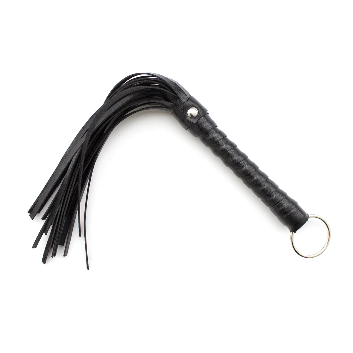 SM Products bdsm toys Black mini whip metal ring bdsm whip bdsm furniture