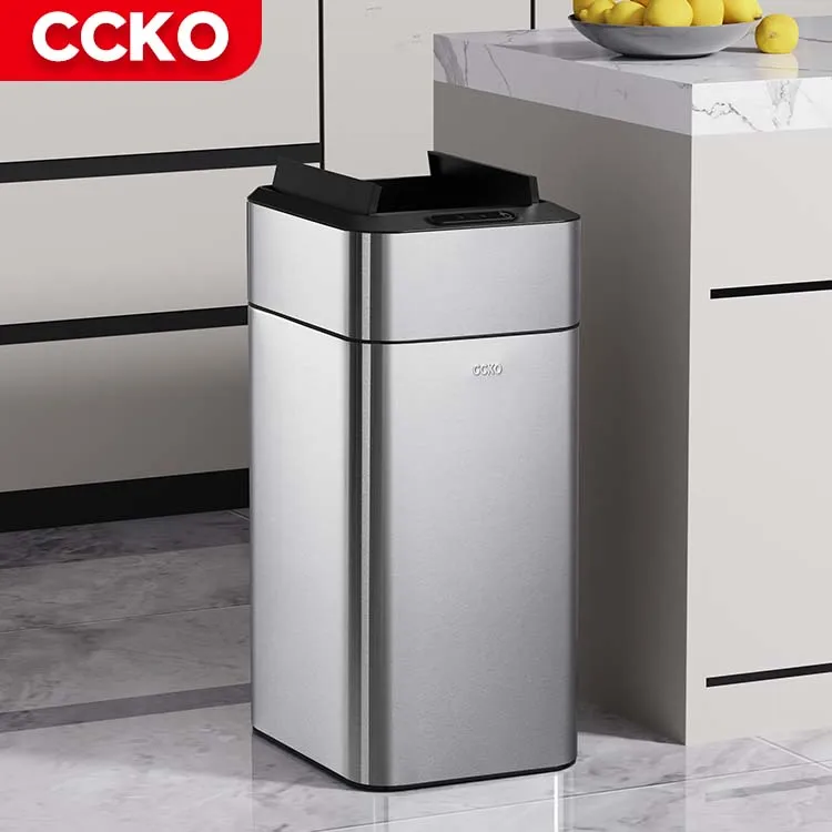 20L/25L Hotel Electric Smart Bin Touchless Garbage Can Self Sealing Sensor Trash Bin Kitchen Automatic Trash Can For Bathroom