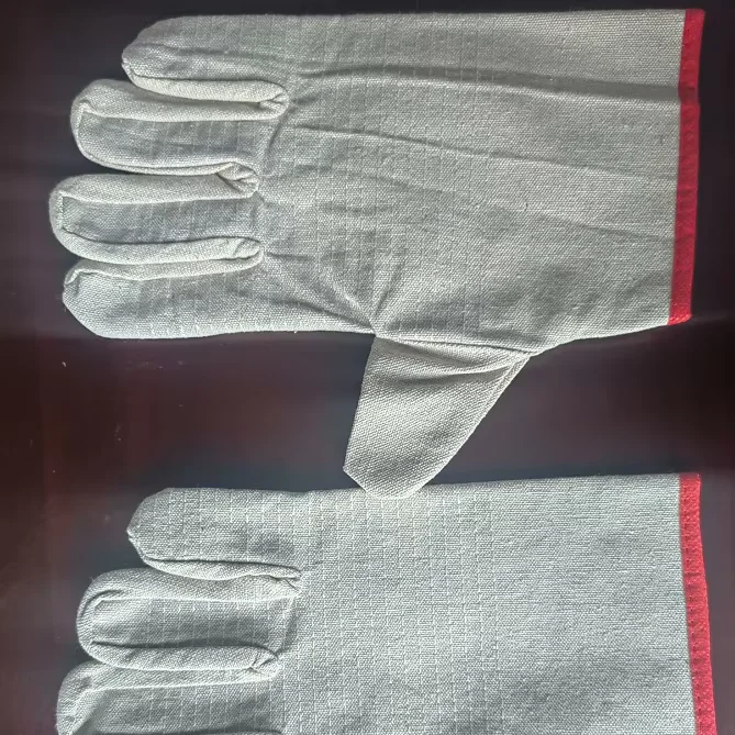 24 Line Canvas Cotton Breathable Gardening Anti-slip Industry Protection Work Safety Canvas Glove
