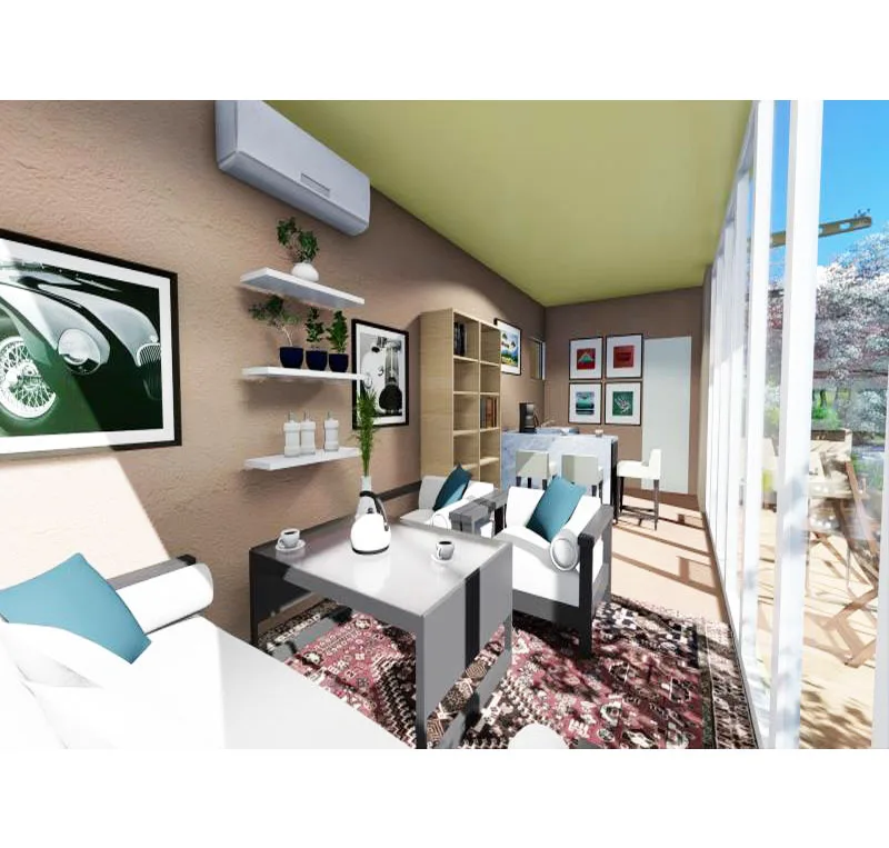 20 feet 40 feet assemble combined customized prefabricated luxury shipping container house home