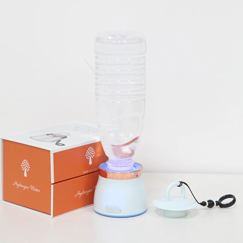 Minimalism Small 2000-3000ppb Hydrogen water generator Portable Hydrogen Water Making Bottle with Best Quality Factory Wholesale